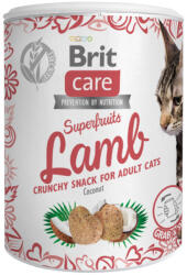 Brit CARE Snack pentru pisici Superfruits Lamb 100 g