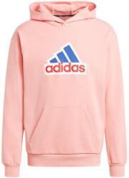 Adidas Férfi kapucnis Adidas, pamut/poliészter, rózsaszín, XL INTL (MSEL-87-33-4067892641014)
