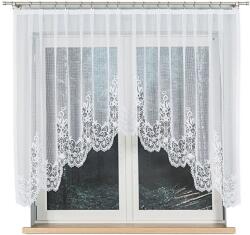 Markizeta Napellenző függöny, 330x140cm, fehér, 100% poliészter, 70g/m2 (MAR_50078)