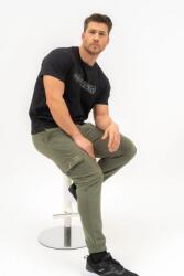 BUDMIL Gumis aljú szabadidőnadrág Férfi S keki zöld 20210447-001251-0299