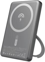 Dudao Külső akkumulátor Dudao K28S 20W PD 5000Mah MagSafe-fel és támogatással - Szürke (188206)