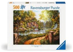 Ravensburger 500 db-os puzzle - Ház a folyónál (12000218) (12000218)