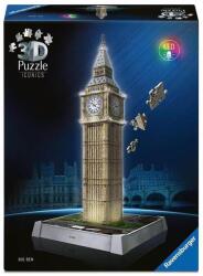 Ravensburger Iconics 235 db-os 3D puzzle - Night Edition - Big Ben (12008025) (12008025)