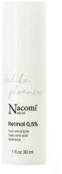 Nacomi Nacomi, Next Level, Szérum érett bőrre, Kollagéntermelés stimulálása, Faggyúkiválasztás szabályozása, Retinol 0, 5%, 30 ml