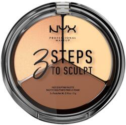 NYX Professional Makeup 3 Steps To Sculpt 2-Light 5 g