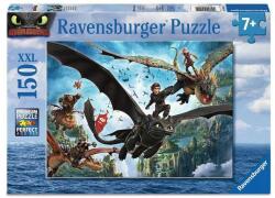 Ravensburger 150 db-os XXL puzzle - Így neveld a sárkányodat (12004141) (12004141)