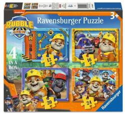 Ravensburger 4 az 1-ben puzzle (12, 16, 20, 24 db-os) - Mancs őrjárat (12004188) (12004188)