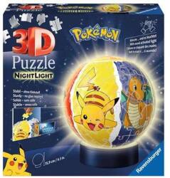 Ravensburger 72 db-os 3D világító gömb puzzle - Pokémon (11547) (11547)