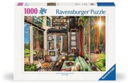 Ravensburger 1000 db-os puzzle - Apró ház a fenyőerdőben (12000634) (12000634)