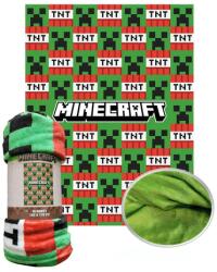 Halantex Minecraft polár takaró - TNT (MNC-4165FB) (MNC-4165FB)