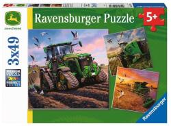 Ravensburger 3 x 49 db-os puzzle - John Deere traktor (05173) (05173)