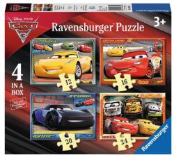 Ravensburger 4 az 1-ben puzzle (12, 16, 20, 24 db-os) - Verdák 3 (06894) (06894)