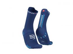 CompresSport Pro Racing RUN Socks V4.0 High Cut, kék/világoskék, 42-44 méret (XU00046B_533_0T3)
