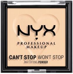 NYX Professional Makeup Can't Stop Won't Stop Mattifying Powder 02-Light 6 g