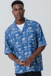 Gant Gant, Trópusi mintájú ing, Törtfehér, Világoskék, 2XL (3250071-401-XXL)