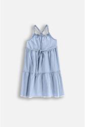 Coccodrillo Lányka ruha, Coccodrillo, pamut, kék, 116 CM
