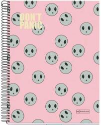 Miquelrius Dont Panic A4 4x35 lap vonalas spirálfüzet (A15295DP81)
