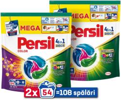 Persil Csomag 2 x Persil Discs Color mosószer-kapszula, 54 mosás