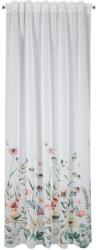 Eurofirany Dolly virág mintás dekor függöny Fehér 140x270 cm (HS417856)