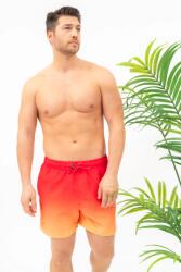 budmil Beach short Férfi M piros-narancs 20160552-001251-0399
