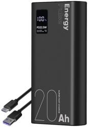 OBAL:ME EnergyPulse 20000mAh Powerbank 22, 5W fekete (131042)