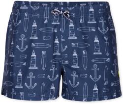 BUDMIL Beach short Női XS s. kék-fehér