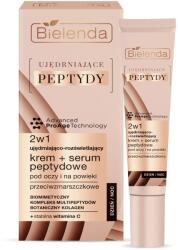 Bielenda Peptide 2in1 szérum szemkörnyékre és szemhéjra, Bielenda, rózsaszín, 15 ml (141000)