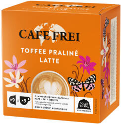 Cafe Frei Toffee Praline Cappucino Dolce Gusto kávékapszula 9x14 g