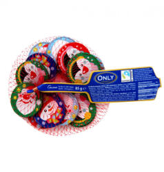 ONLY hálós karácsonyi érmék tejcsokoládé - 85g