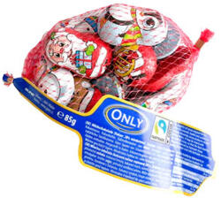 ONLY hálós karácsonyi figurák tejes krémmel - 80g