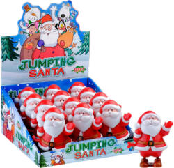 Vida's Jumping Santa játék cukorkával - 5 g