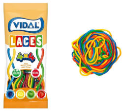 Vidal 4x4 Laces hosszú színes gumicukor - 85g