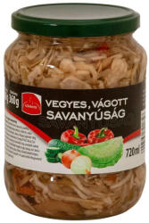 Globetti Vegyesvágott savanyúság - 680g
