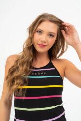 BUDMIL Pántos felső Női L fekete-színes 20320442-002251-0499