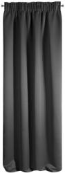 Eurofirany Logan sötétítő függöny Fekete 135x270 cm (396295)