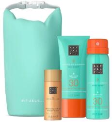 RITUALS Set Rituals The Ritual of Karma, Facial napvédő krém SPF 30, 50 ml + Tejes fényvédő spray SPF 30, 50 ml + Világosító testolaj, 30 ml (RT-053)