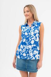 BUDMIL ujjatlan blúz Női S kék-fehér