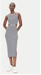 EA7 Női ruha Ea7 Emporio Armani, 7W000301 AF12654, Viszkóz/Elasztán, M INTL, Fehér/Fekete (0000304789953_M)