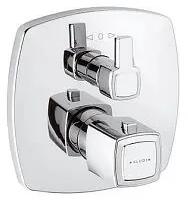 Kludi Q-Beo kád-zuhany látható rész váltóval króm (508200542) (508200542)