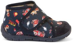 Froddo Froddo, Mintés tépőzáras csizma nyersbőr részletekkel, Sötétkék, 23 EU (G1700424-1-BLUE-23)