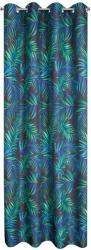 Eurofirany Függöny, Eurofirany, poliészter, 140x250 cm, zöld/fekete (434321)