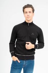 budmil Kötött kardigán Férfi M fekete-szürke