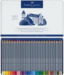 Faber-Castell akvarell hatású színes ceruzák, 36 szín, Goldfaber fém doboz (FC114636)