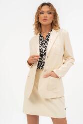 BUDMIL Karcsúsított blézer Női L bézs 20060091-001251-0499