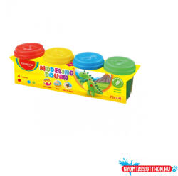  Modellező gyurma, 4 x 75 g, Keyroad (54321)