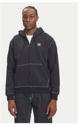 Adidas Cipzáros kapucnis pulóver, húzózsinóros kapucnival és hímzett logóval, L INTL (0000305189301_L)