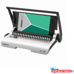 Fellowes Spirálozógép, műanyag spirálkötéshez, manuális, 150lap, Fellowes® Star+ (5627501) - nyomtassotthon