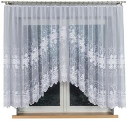 Markizeta Jowita függöny, jacquard, 400x150cm, fehér (MAR_73142)