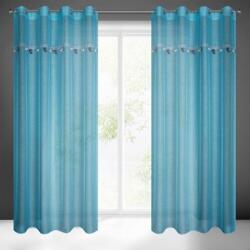 Eurofirany Gyerek függöny autós dekorszalaggal Kék 140x250 cm (HS418369)