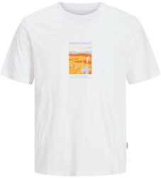 JACK & JONES JACK &JONES Split Graphic Front póló Fehér L INTL